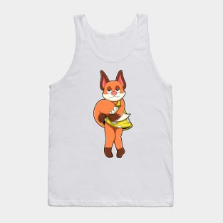 Fox Female with Skirt Tank Top